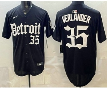 Men's Detroit Tigers #13 Dillon Dingler Orange Limited Jersey