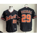 Men's Detroit Tigers #29 Tarik Skubal 2026 Navy Alternate Stitched Baseball Jersey Men's Detroit Tigers #29 Tarik Skubal 2026 Navy Alternate Stitched Baseball Jersey