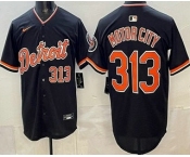 Men's Detroit Tigers #313 Motor City Navy Limited Jersey Men's Detroit Tigers #313 Motor City Navy Limited Jersey