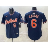 Men's Detroit Tigers #6 Al Kaline Navy 2026 Alternate Vapor Premier Limited Stitched Baseball Jersey