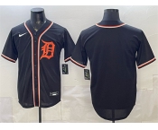Men's Detroit Tigers Blank 2026 Fashion Replica Black Out Stitched Baseball Jersey Men's Detroit Tigers Blank 2026 Fashion Replica Black Out Stitched Baseball Jersey