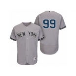 Men New York Yankees #99 Aaron Judge Gray Authentic Collection Flex Base Jersey Men New York Yankees #99 Aaron Judge Gray Authentic Collection Flex Base Jersey