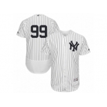 Men New York Yankees #99 Aaron Judge White Authentic Collection Flex Base Jersey Men New York Yankees #99 Aaron Judge White Authentic Collection Flex Base Jersey