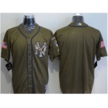 Men New York Yankees Blank Green Salute to Service Stitched Baseball Jersey Men New York Yankees Blank Green Salute to Service Stitched Baseball Jersey