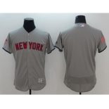 Men New York Yankees Blank Majestic Gray 2016 Independence Day Stars & Stripes Flex Base Team Jersey Men New York Yankees Blank Majestic Gray 2016 Independence Day Stars & Stripes Flex Base Team Jersey