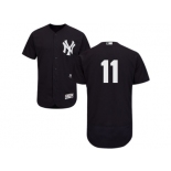 Men's Majestic New York Yankees #11 Brett Gardner Navy Flexbase Authentic Collection MLB Jersey Men's Majestic New York Yankees #11 Brett Gardner Navy Flexbase Authentic Collection MLB Jersey