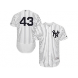 Men's Majestic New York Yankees #43 Austin Romine White Navy Flexbase Authentic Collection MLB Jersey Men's Majestic New York Yankees #43 Austin Romine White Navy Flexbase Authentic Collection MLB Jersey