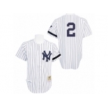 Men's Mitchell and Ness Practice New York Yankees #2 Derek Jeter Authentic White Throwback MLB Jersey Men's Mitchell and Ness Practice New York Yankees #2 Derek Jeter Authentic White Throwback MLB Jersey