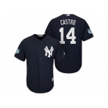 Men's New York Yankees #14 Starlin Castro 2017 Spring Training Cool Base Stitched MLB Jersey Men's New York Yankees #14 Starlin Castro 2017 Spring Training Cool Base Stitched MLB Jersey