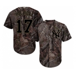 Men's New York Yankees #17 Matt Holliday Authentic Camo Realtree Collection Flex Base Baseball Jersey Men's New York Yankees #17 Matt Holliday Authentic Camo Realtree Collection Flex Base Baseball Jersey