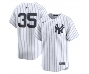 Men's New York Yankees #35 Cody Bellinger White 2024 Home Limited Stitched Baseball Jersey