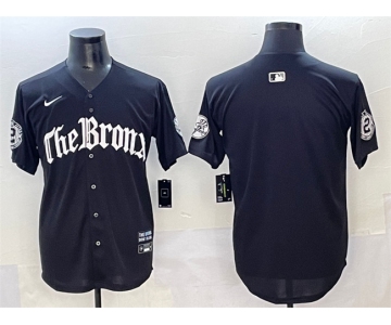 Men's New York Yankees Blank Black 'Gothic Legacy Edition' Vapor Premier Limited Stitched Baseball Jersey