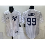 Men's New York Yankees x KAWS #99 Aaron Judge White Stadium Stitched Baseball Jersey Men's New York Yankees x KAWS #99 Aaron Judge White Stadium Stitched Baseball Jersey