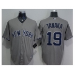 New York Yankees #19 Masahiro Tanaka Grey New Cool Base Stitched Baseball Jersey New York Yankees #19 Masahiro Tanaka Grey New Cool Base Stitched Baseball Jersey