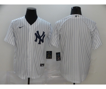 Nike Men's New York Yankees Blank Replica White Baseball Jersey