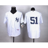 mlb jerseys new york yankees #51 bernie williams white(black strip) mlb jerseys new york yankees #51 bernie williams white(black strip)