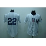 mlb new york yankees #22 winn white(2009 logo) mlb new york yankees #22 winn white(2009 logo)