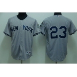 mlb new york yankees #23 mattingly grey(2009 logo) mlb new york yankees #23 mattingly grey(2009 logo)