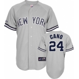 mlb new york yankees #24 cano grey(2010) mlb new york yankees #24 cano grey(2010)