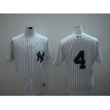 mlb new york yankees #4 lou gehrig white(2010) mlb new york yankees #4 lou gehrig white(2010)