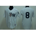 mlb new york yankees #8 berra white(2009 logo) mlb new york yankees #8 berra white(2009 logo)