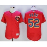 Men Minnesota Twins #52 Byung-Ho Park Majestic Red Flexbase Authentic Collection Player Jersey Men Minnesota Twins #52 Byung-Ho Park Majestic Red Flexbase Authentic Collection Player Jersey