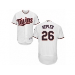 Men's Majestic Minnesota Twins #26 Max Kepler White Flexbase Authentic Collection MLB Jersey Men's Majestic Minnesota Twins #26 Max Kepler White Flexbase Authentic Collection MLB Jersey