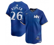 Men's Minnesota Twins #26 Max Kepler Royal 2024 City Connect Limited Stitched Baseball Jersey