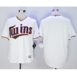 Minnesota Twins Blank White New Cool Base Stitched MLB Jersey Minnesota Twins Blank White New Cool Base Stitched MLB Jersey