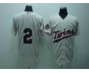 mlb minnesota Twins #2  span cream(50th)