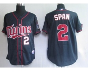 mlb minnesota twins #2 span blue 2010