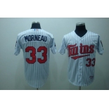 mlb minnesota twins #33 morneau white(blue strip)2010 mlb minnesota twins #33 morneau white(blue strip)2010