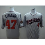 mlb minnesota twins #47 liriano grey(50th) mlb minnesota twins #47 liriano grey(50th)