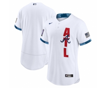 Men's Atlanta Braves Blank Nike White 2021 MLB All-Star Authentic Jersey
