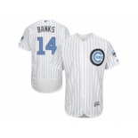 Chicago Cubs #14 Ernie Banks White(Blue Strip) Flexbase Authentic Collection 2016 Father's Day Stitched Baseball Jersey Chicago Cubs #14 Ernie Banks White(Blue Strip) Flexbase Authentic Collection 2016 Father's Day Stitched Baseball Jersey
