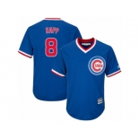 Chicago Cubs #8 Ian Happ Replica Royal Blue Cooperstown Cool Base MLB Jersey Chicago Cubs #8 Ian Happ Replica Royal Blue Cooperstown Cool Base MLB Jersey