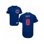 Chicago Cubs #8 Ian Happ Royal Blue Alternate Flexbase Authentic Collection MLB Jersey Chicago Cubs #8 Ian Happ Royal Blue Alternate Flexbase Authentic Collection MLB Jersey