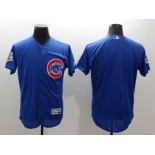 Chicago Cubs Blank Blue Flexbase Authentic Collection Stitched MLB Jersey Chicago Cubs Blank Blue Flexbase Authentic Collection Stitched MLB Jersey