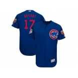 Men Chicago Cubs #17 Kris Bryant Majestic Royal 2018 Spring Training Flex Base Player Jersey Men Chicago Cubs #17 Kris Bryant Majestic Royal 2018 Spring Training Flex Base Player Jersey