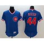 Men Chicago Cubs #44 Anthony Rizzo Majestic blue Flexbase Authentic Cooperstown Player Jersey Men Chicago Cubs #44 Anthony Rizzo Majestic blue Flexbase Authentic Cooperstown Player Jersey