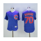 Men Chicago Cubs #70 Joe Maddon Majestic Blue Flexbase Authentic Collection Player Jersey Men Chicago Cubs #70 Joe Maddon Majestic Blue Flexbase Authentic Collection Player Jersey