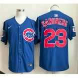 Men's Chicago Cubs #23 Ryne Sandberg Royal Limited Stitched Baseball Jersey Men's Chicago Cubs #23 Ryne Sandberg Royal Limited Stitched Baseball Jersey