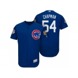 Men's Chicago Cubs #54 Aroldis Chapman 2017 Spring Training Flex Base Authentic Collection Stitched Baseball Jersey Men's Chicago Cubs #54 Aroldis Chapman 2017 Spring Training Flex Base Authentic Collection Stitched Baseball Jersey