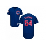 Men's Chicago Cubs #54 Aroldis Chapman Majestic Alternate Blue Flex Base Authentic Collection Player Jersey Men's Chicago Cubs #54 Aroldis Chapman Majestic Alternate Blue Flex Base Authentic Collection Player Jersey