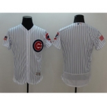 Men's Chicago Cubs Blank Majestic White Fashion Stars & Stripes Flex Base Jersey Men's Chicago Cubs Blank Majestic White Fashion Stars & Stripes Flex Base Jersey