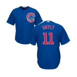 Men's Majestic Chicago Cubs #11 Drew Smyly Replica Royal Blue Alternate Cool Base MLB Jersey Men's Majestic Chicago Cubs #11 Drew Smyly Replica Royal Blue Alternate Cool Base MLB Jersey