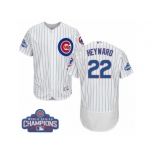 Men's Majestic Chicago Cubs #22 Jason Heyward White 2016 World Series Champions Flexbase Authentic Collection MLB Jersey Men's Majestic Chicago Cubs #22 Jason Heyward White 2016 World Series Champions Flexbase Authentic Collection MLB Jersey