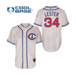 Men's Majestic Chicago Cubs #34 Jon Lester Replica Cream 1929 Turn Back The Clock MLB Jersey Men's Majestic Chicago Cubs #34 Jon Lester Replica Cream 1929 Turn Back The Clock MLB Jersey