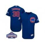 Men's Majestic Chicago Cubs #38 Carlos Zambrano Royal Blue 2016 World Series Champions Flexbase Authentic Collection MLB Jersey Men's Majestic Chicago Cubs #38 Carlos Zambrano Royal Blue 2016 World Series Champions Flexbase Authentic Collection MLB Jersey