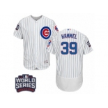 Men's Majestic Chicago Cubs #39 Jason Hammel White 2016 World Series Bound Flexbase Authentic Collection MLB Jersey Men's Majestic Chicago Cubs #39 Jason Hammel White 2016 World Series Bound Flexbase Authentic Collection MLB Jersey